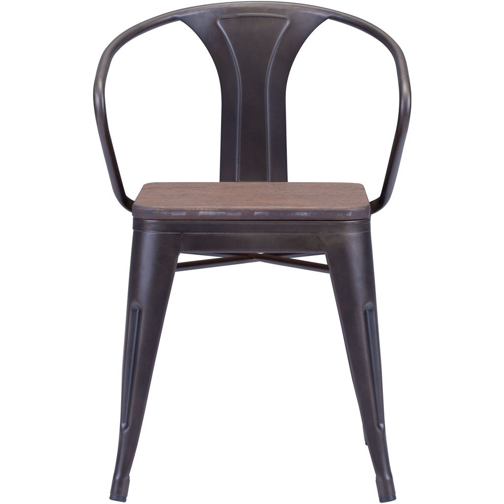 Hampden Chair Rustic Wood (Set of 2)