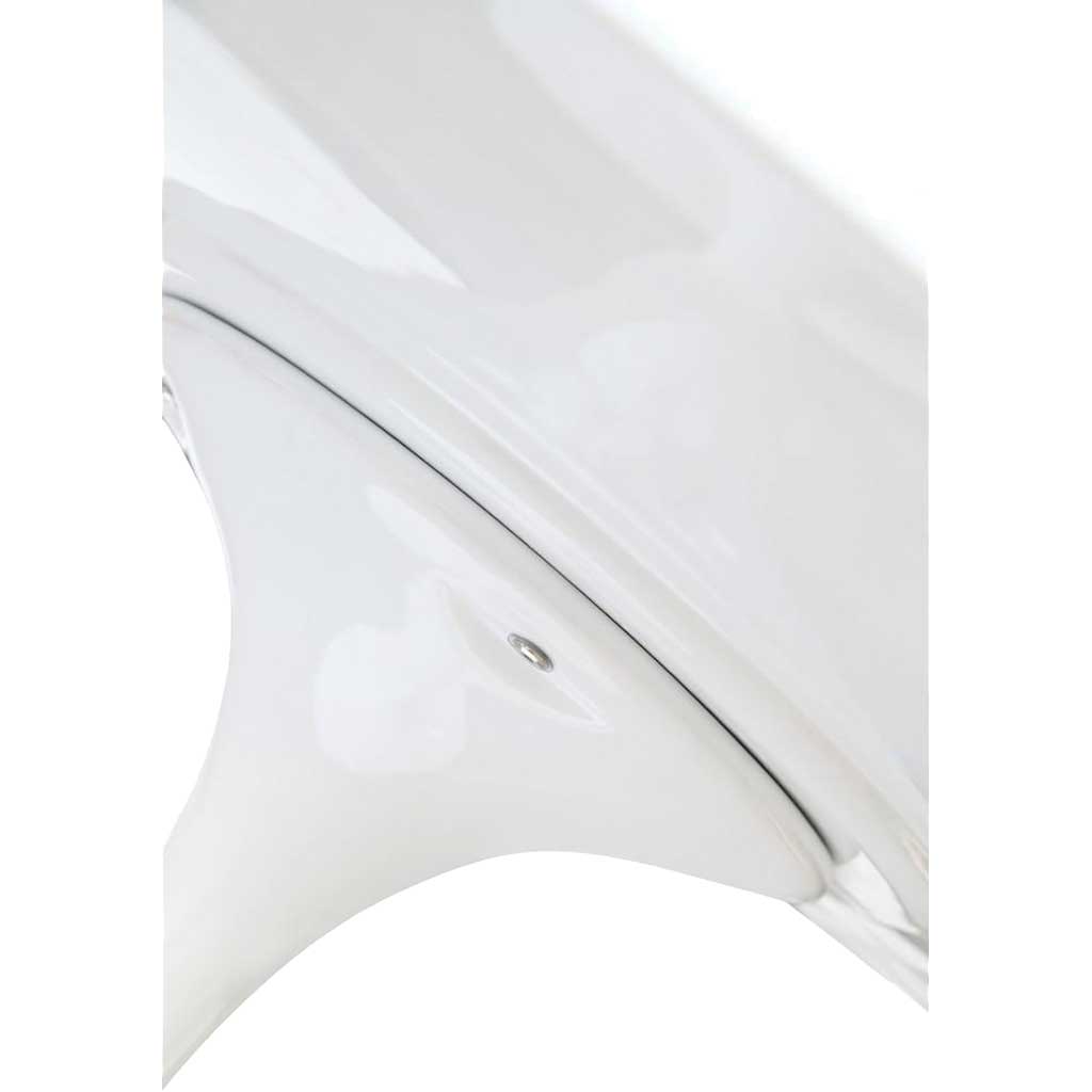 Forum Fiberglass Dining Table White