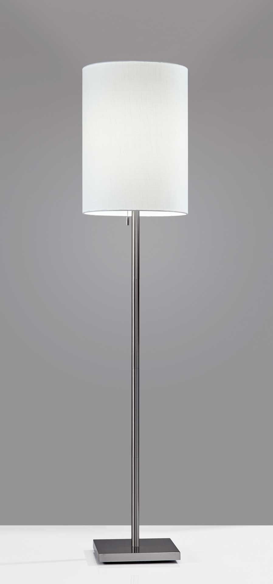 Lille Floor Lamp Brushed Steel