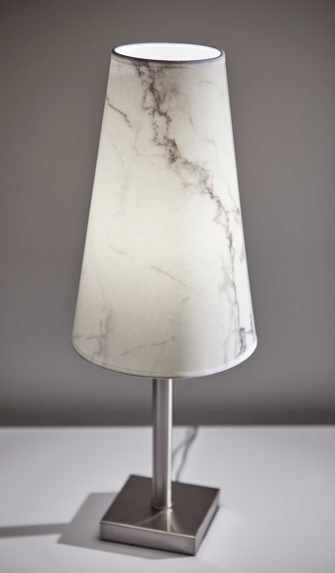 Avondale Table Lamp Brushed Steel
