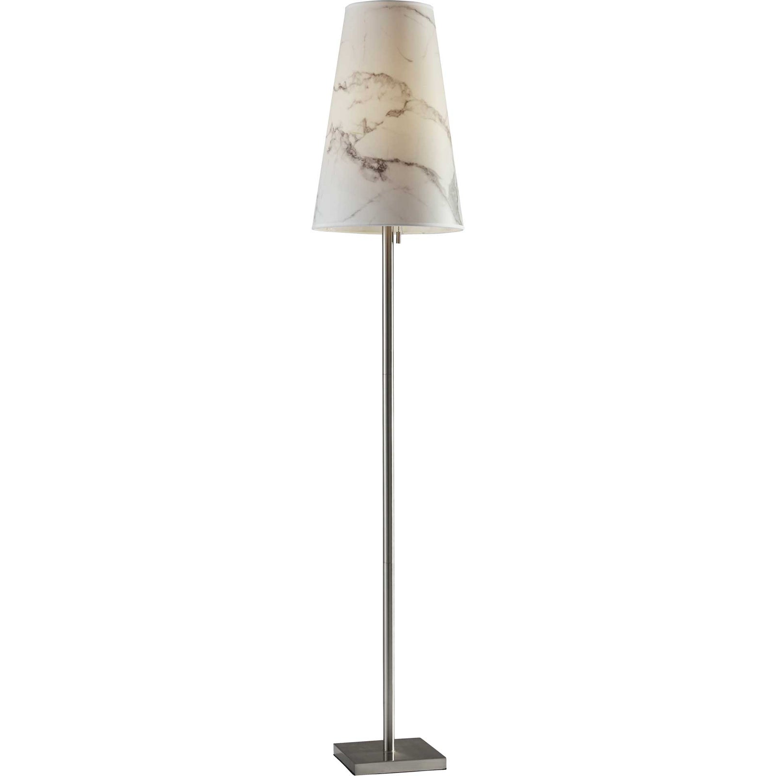 Avondale Floor Lamp Antique Brass