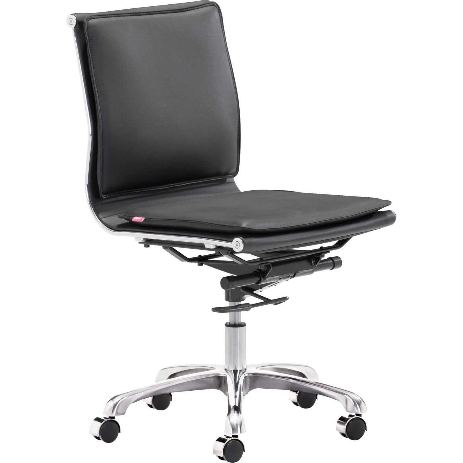 Lincoln Armless Office Chair Black