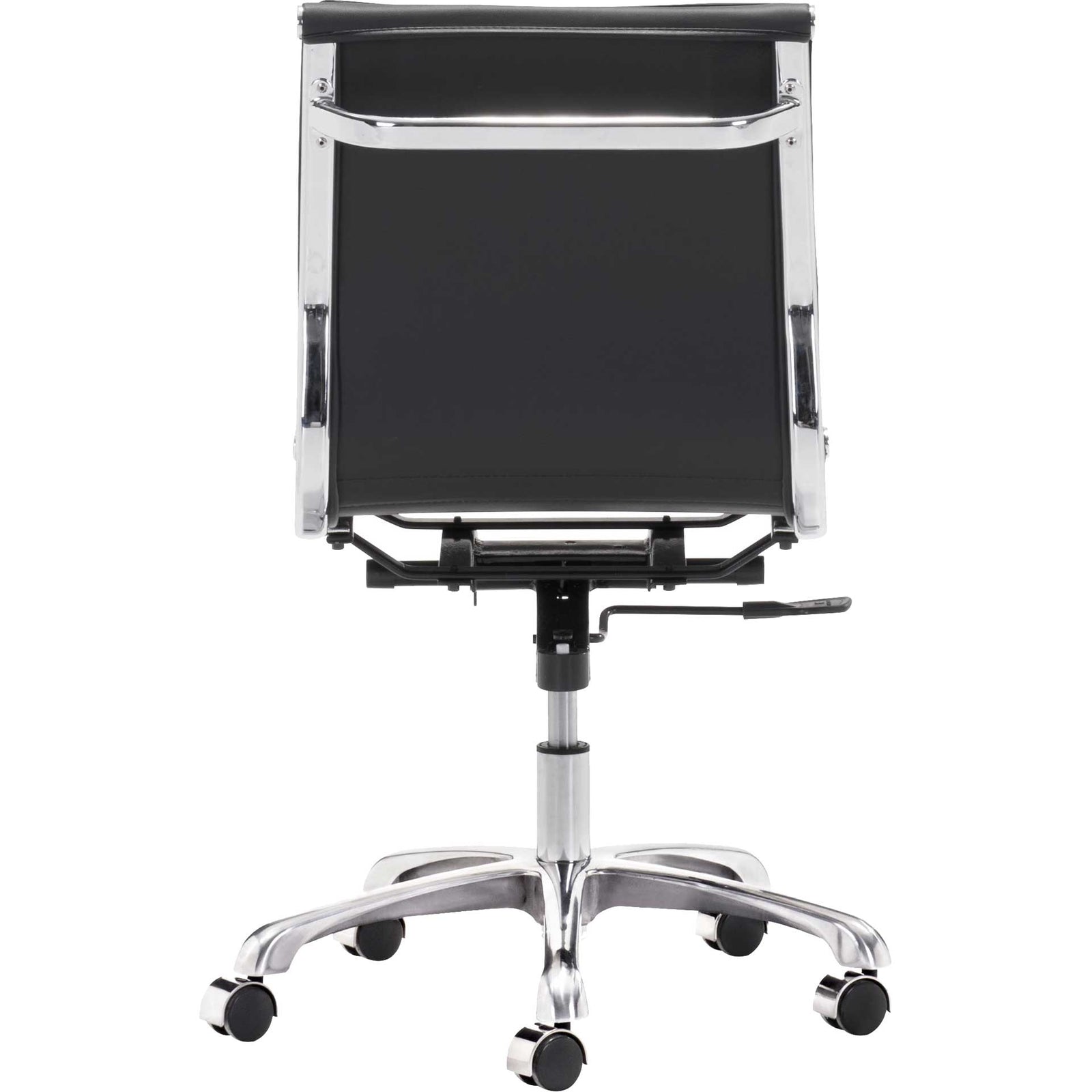 Lincoln Armless Office Chair Black