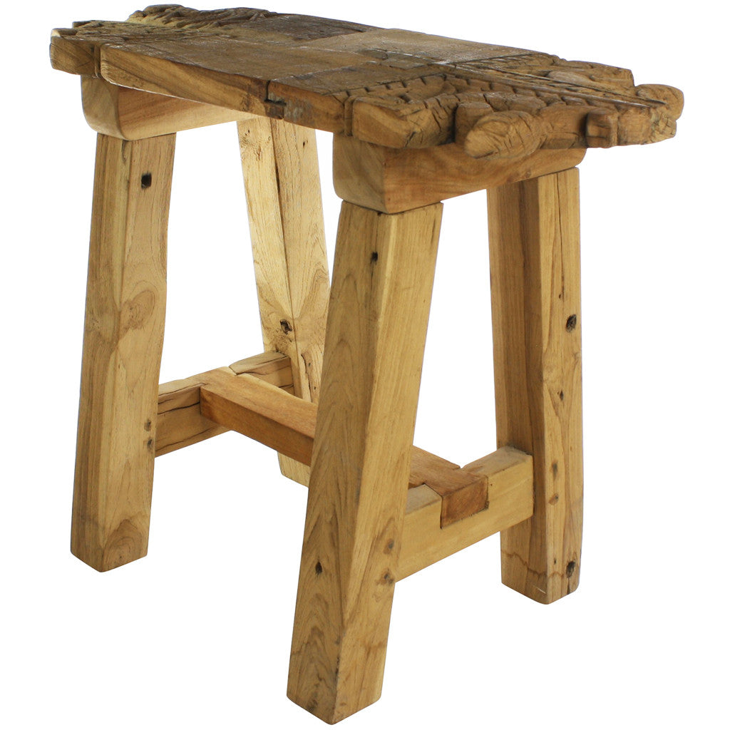 Porter Salvaged Wood Stool