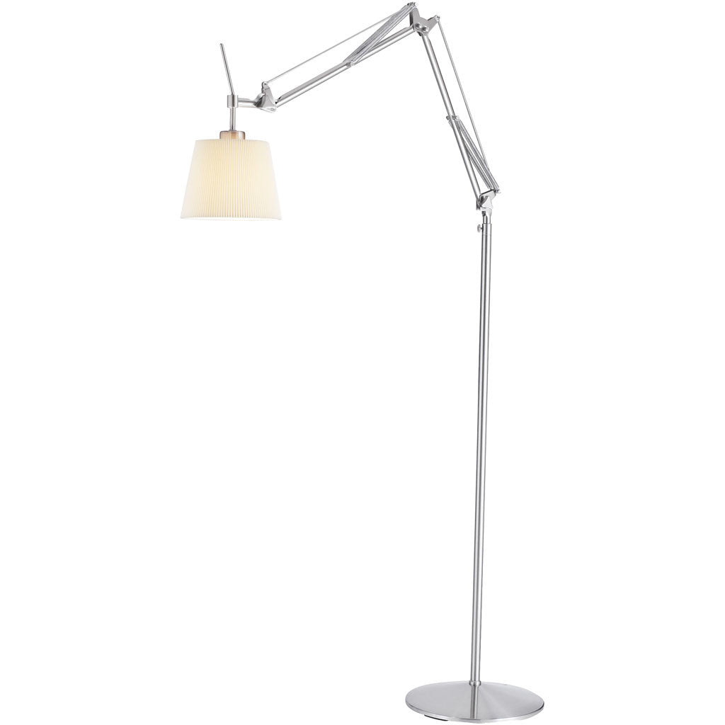 Architecture Floor Lamp Brushed Steel