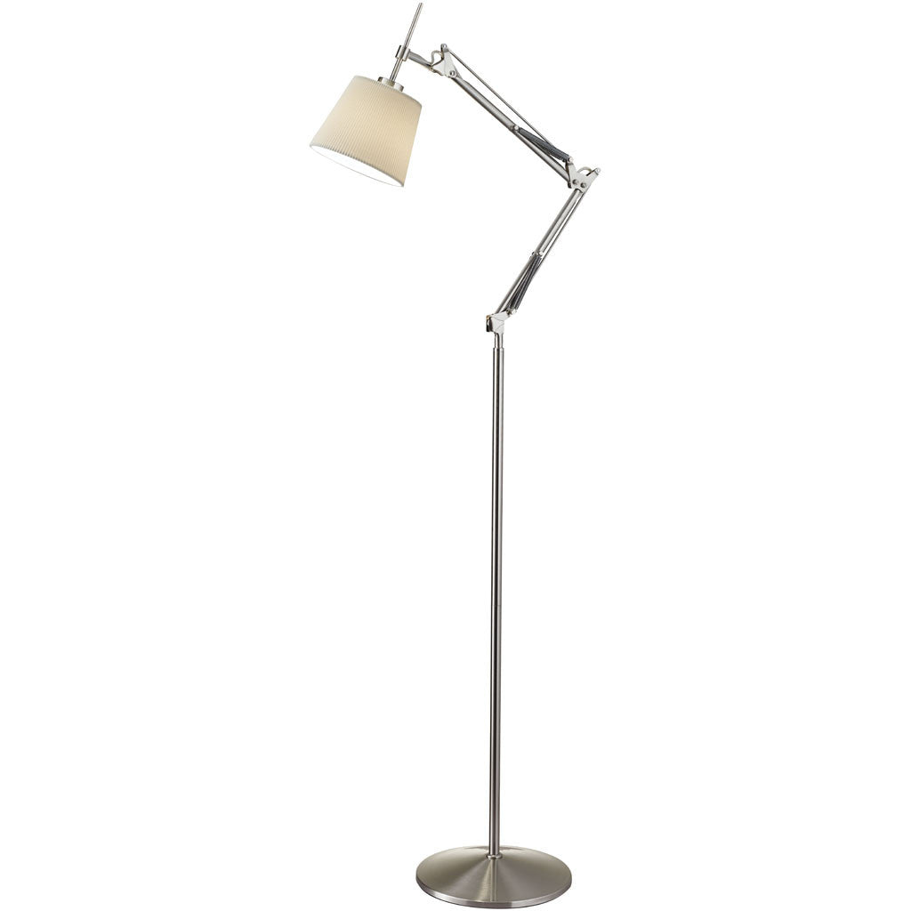 Architecture Floor Lamp Brushed Steel
