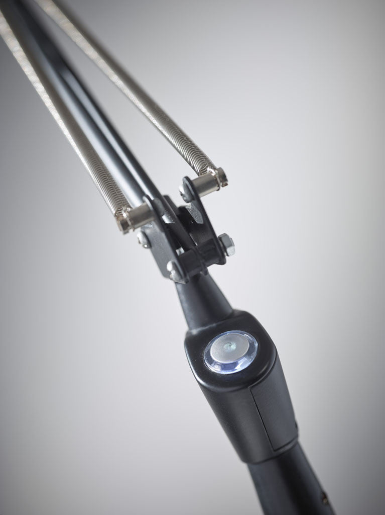 Quincy Floor Lamp Black