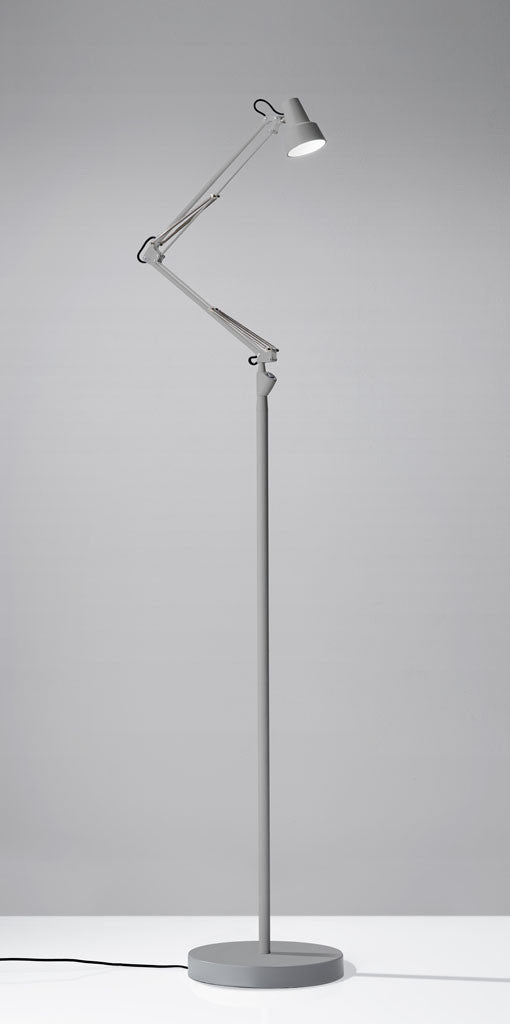 Quincy Floor Lamp Gray