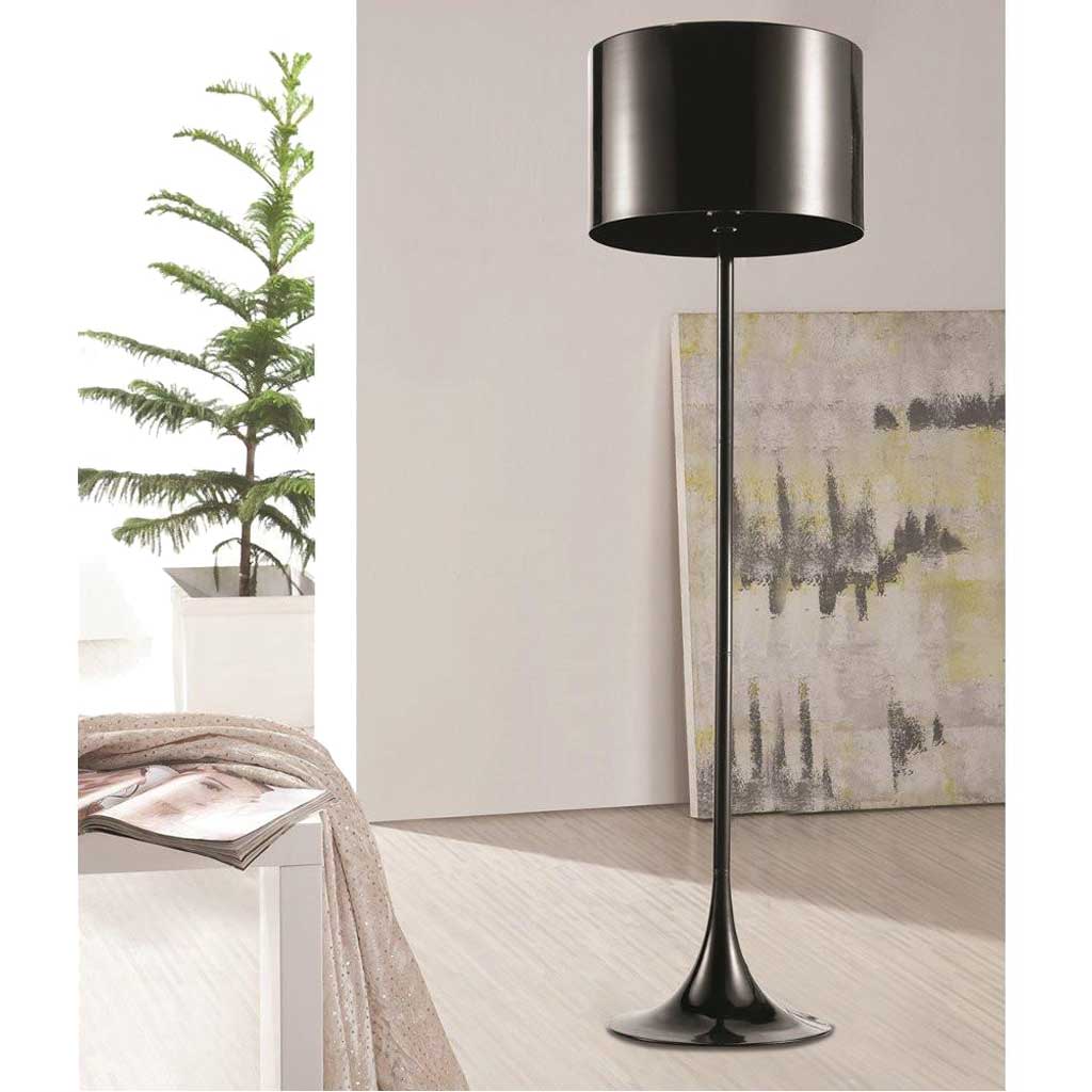 Tapper Floor Lamp Black