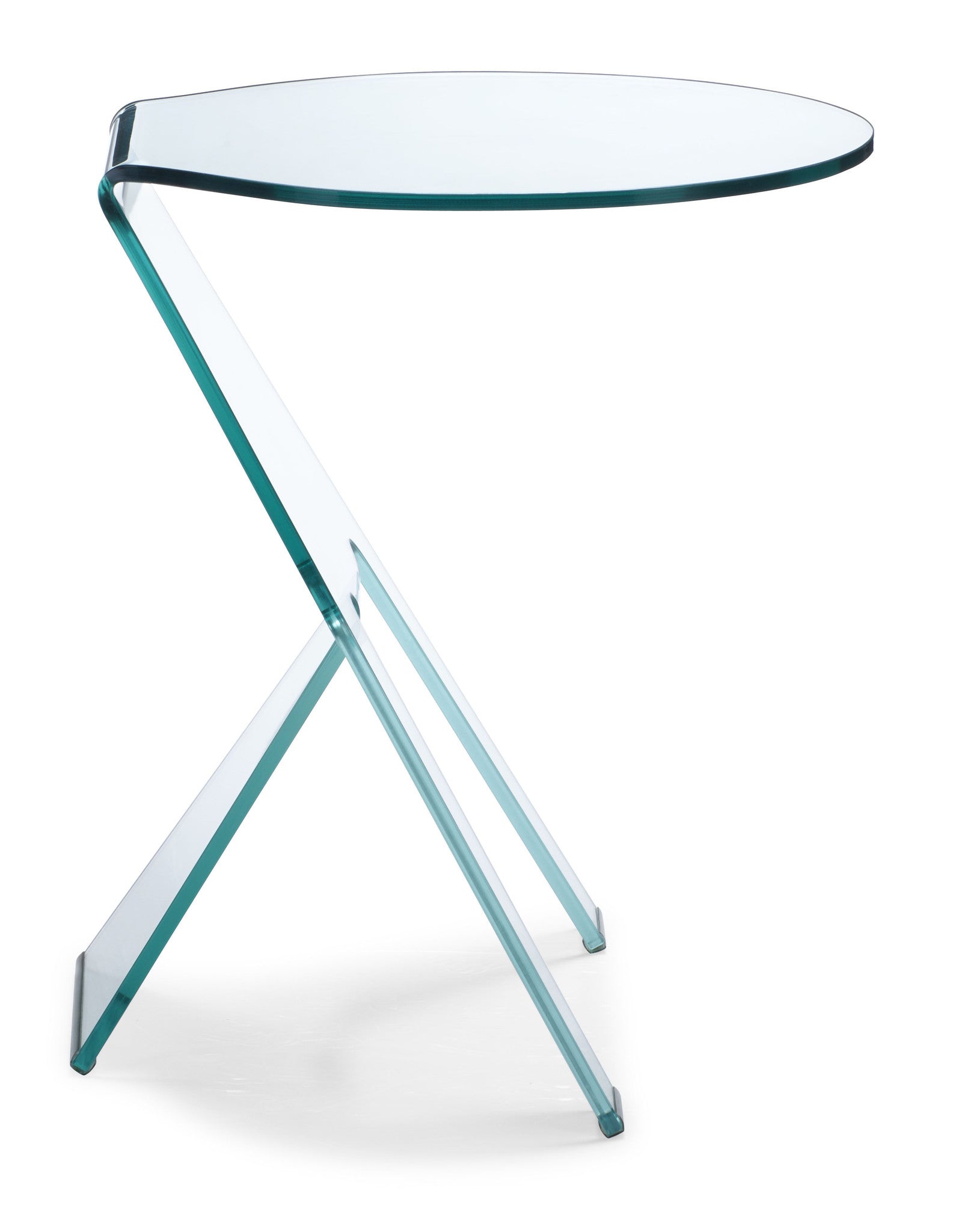 Journeyman Side Table Clear Glass
