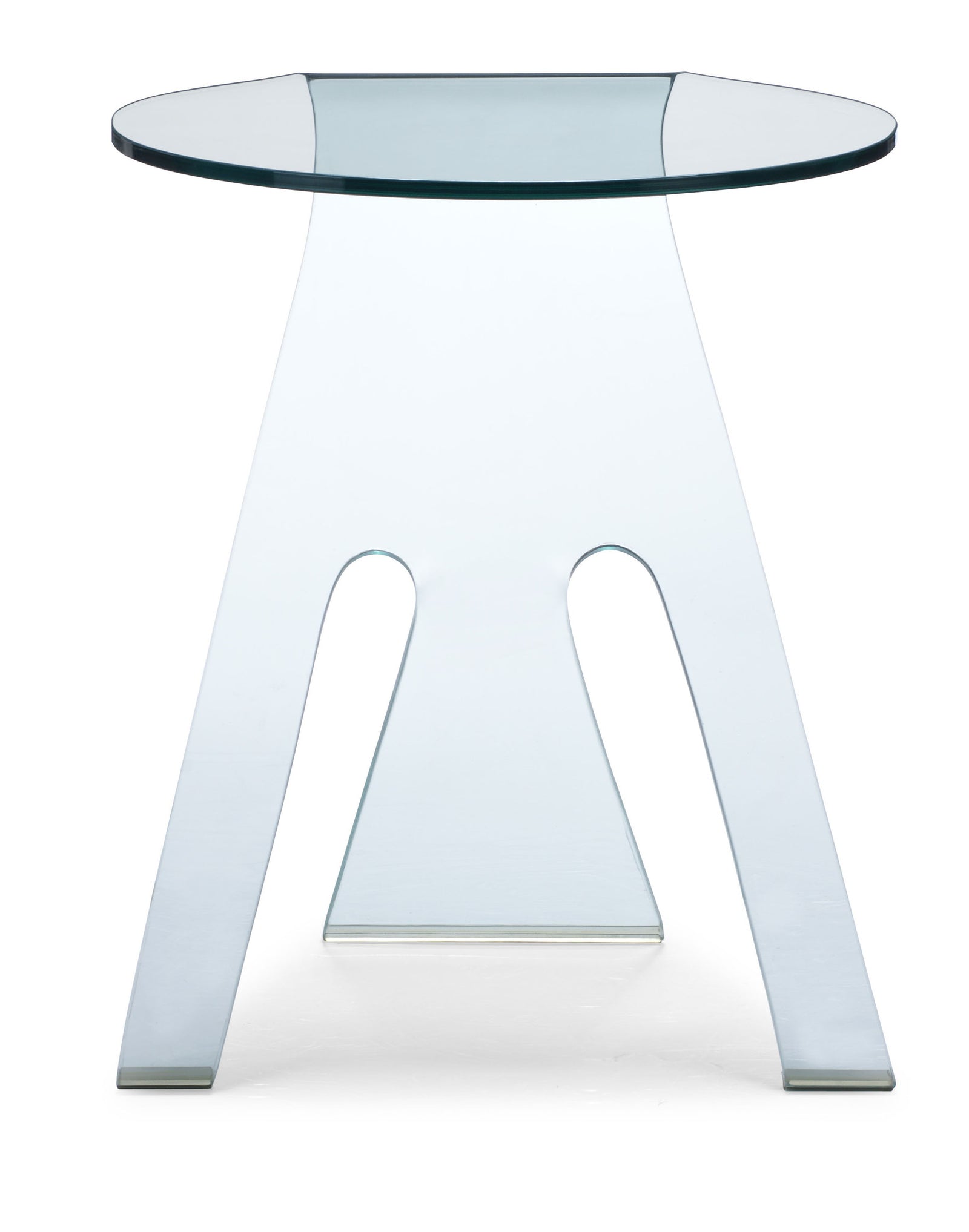 Journeyman Side Table Clear Glass