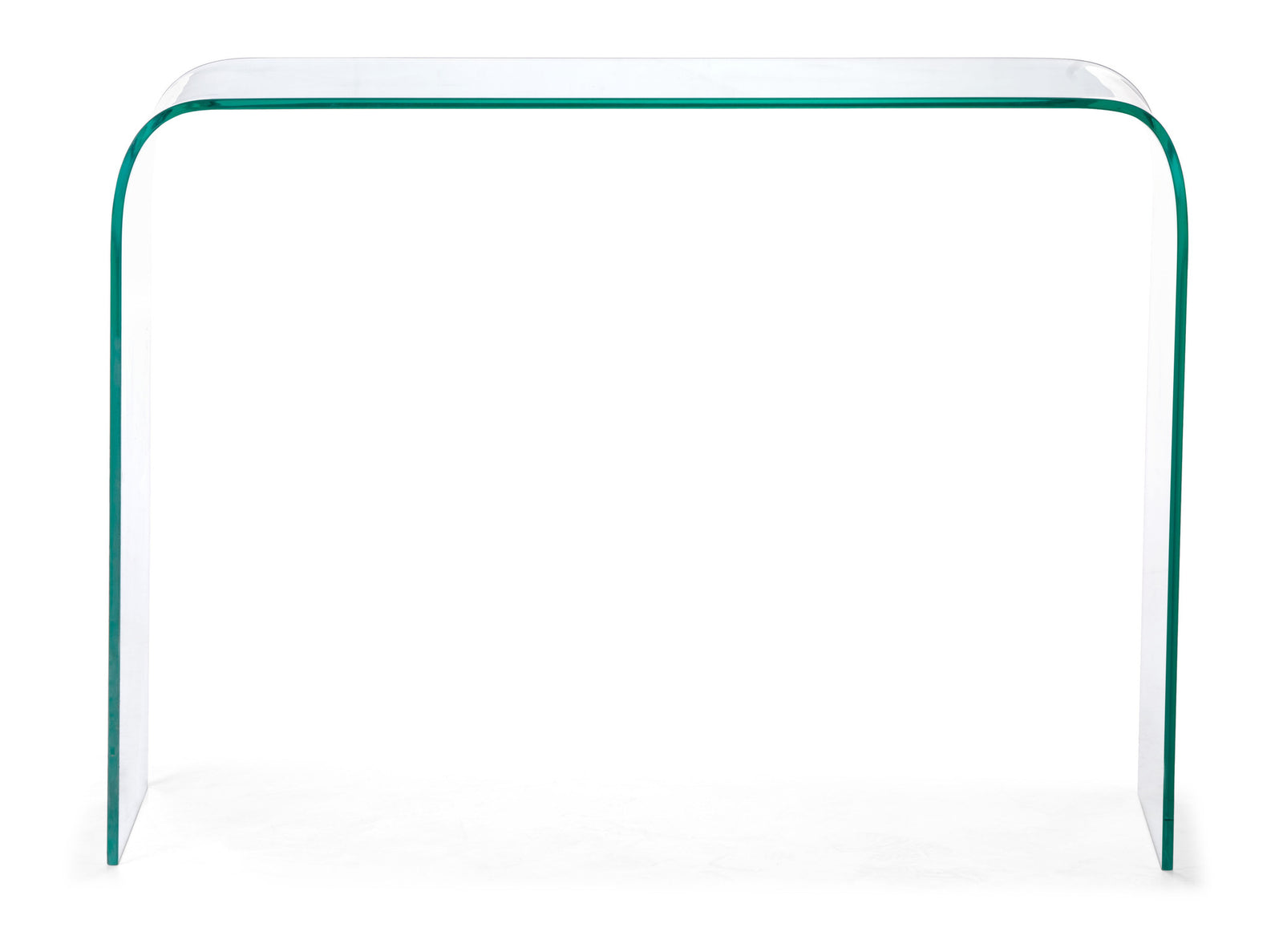 Madison Console Table Clear Glass