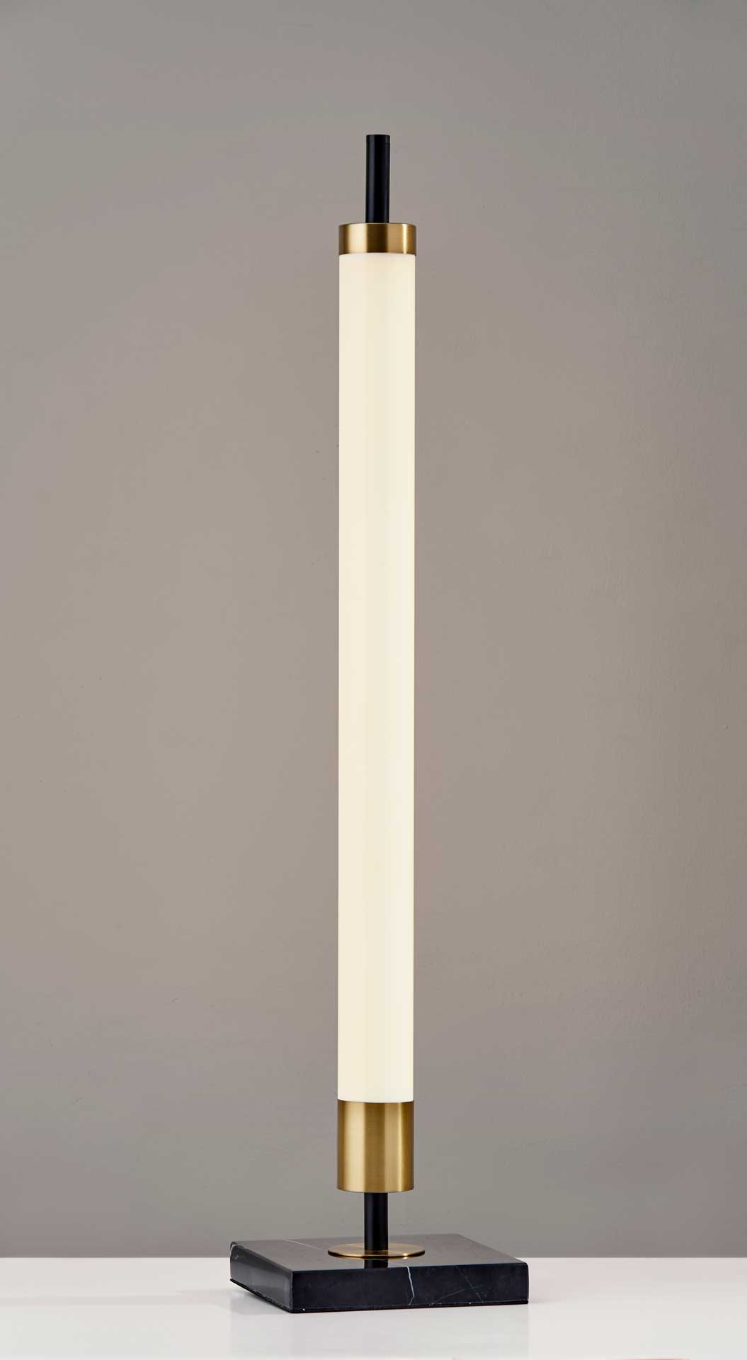 Port LED Table Lamp Black/Brass