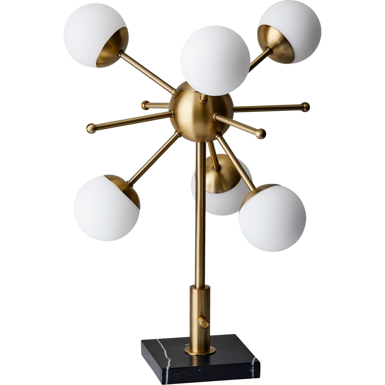 Dole LED Table Lamp Brass