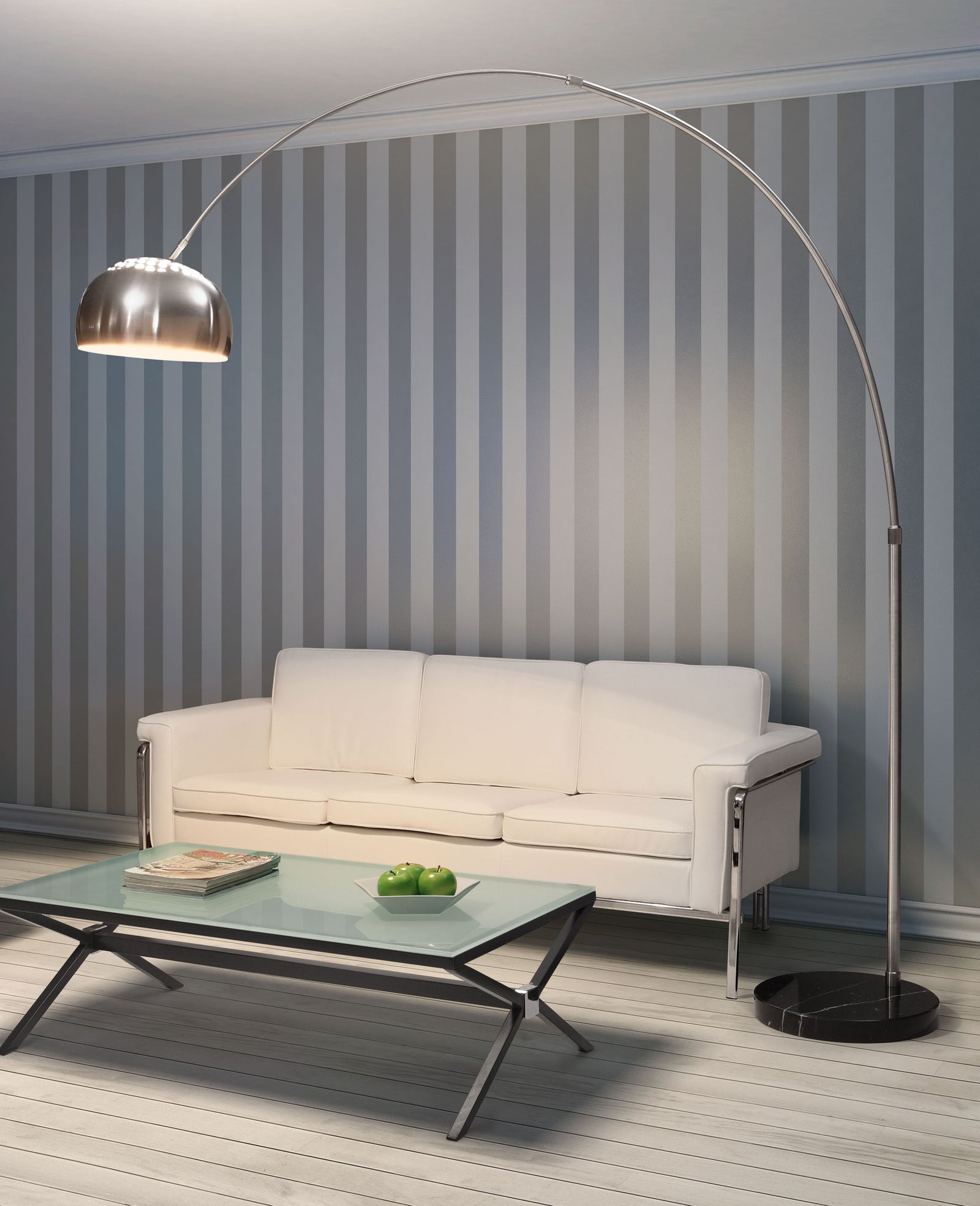 St. Clair Floor Lamp Satin