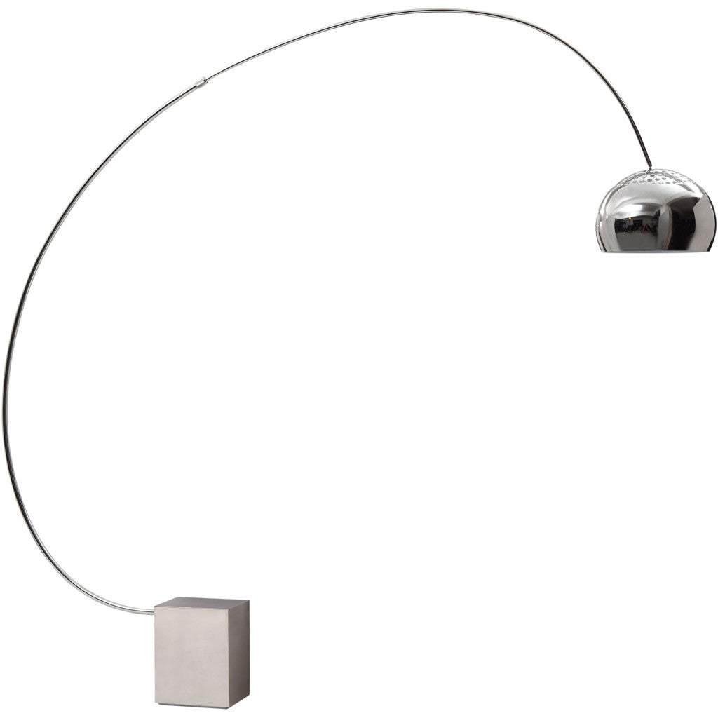 Garden Floor Lamp Chrome