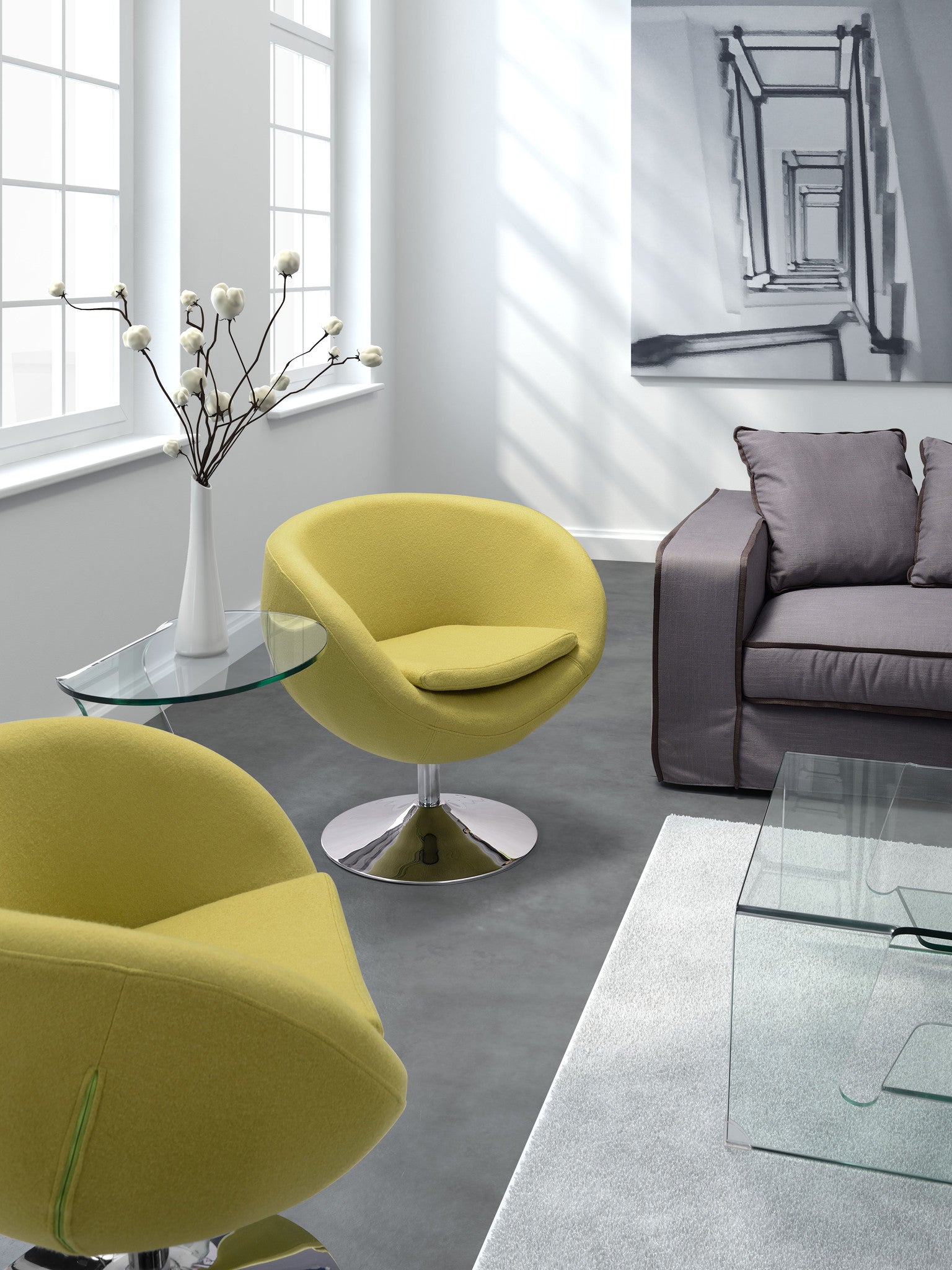 Lisbon Arm Chair Pistachio Green