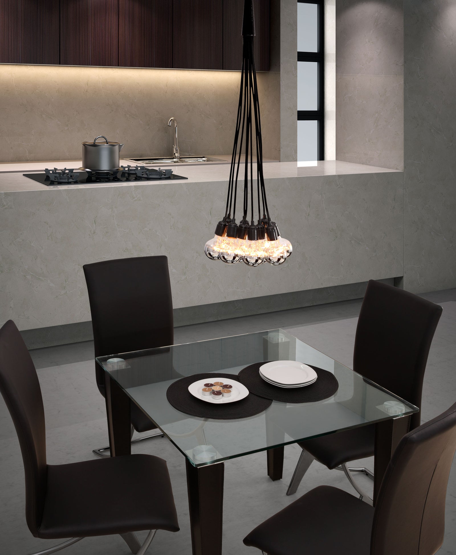 Baarn Ceiling Lamp Black