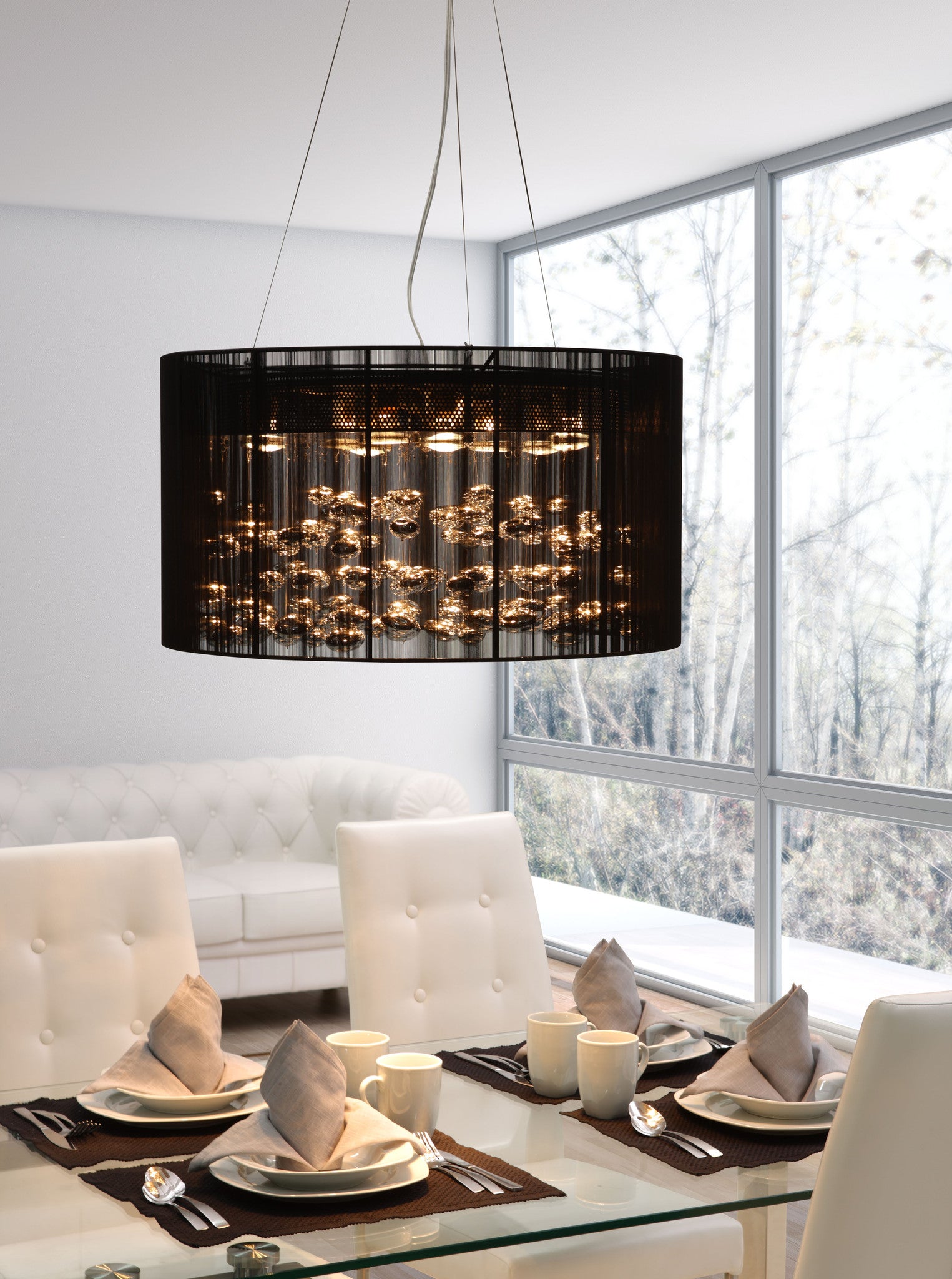 Schouwen Ceiling Lamp Black