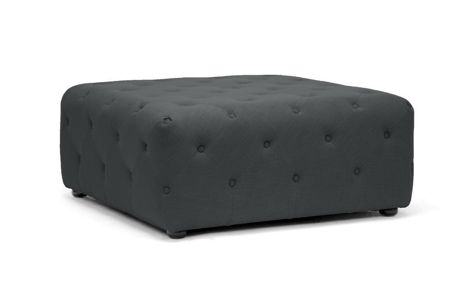 Odin Ottoman Gray