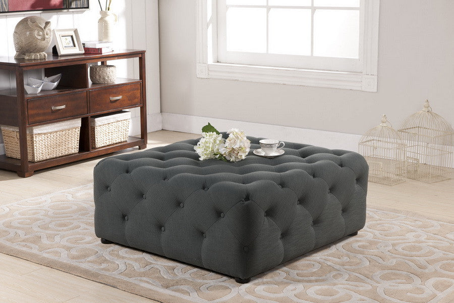 Odin Ottoman Gray