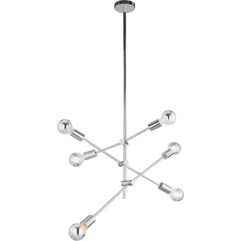 Bleecker Ceiling Lamp Chrome