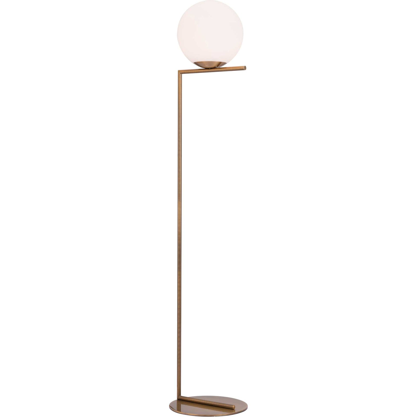 Brix Floor Lamp Brass