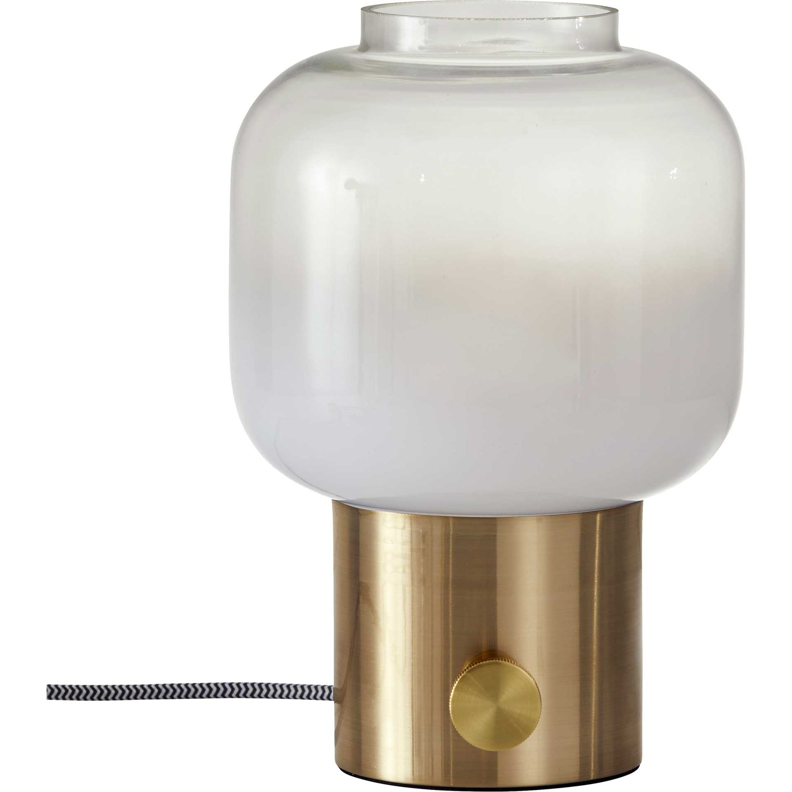 Lens Table Lamp Brass