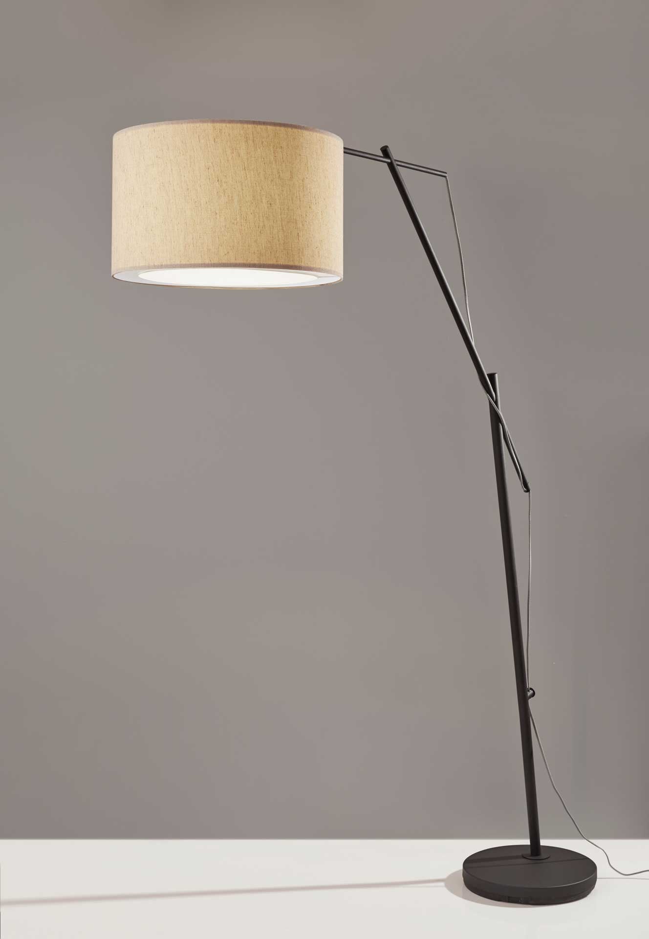 Bron Arc Lamp Black