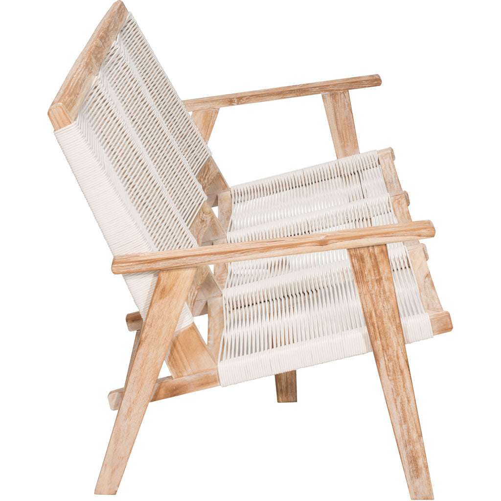 West Bay Sofa White Wash & White