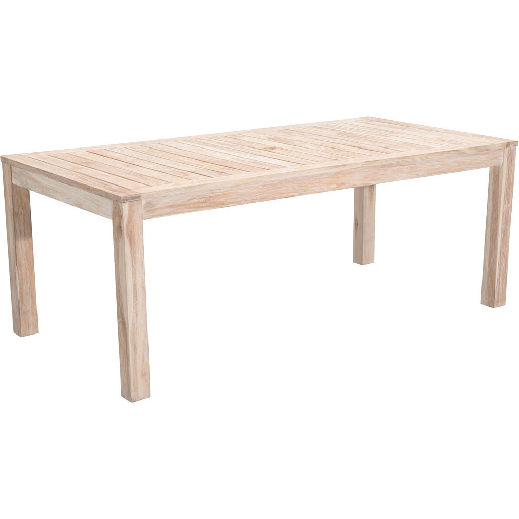 West Bay Dining Table White Wash