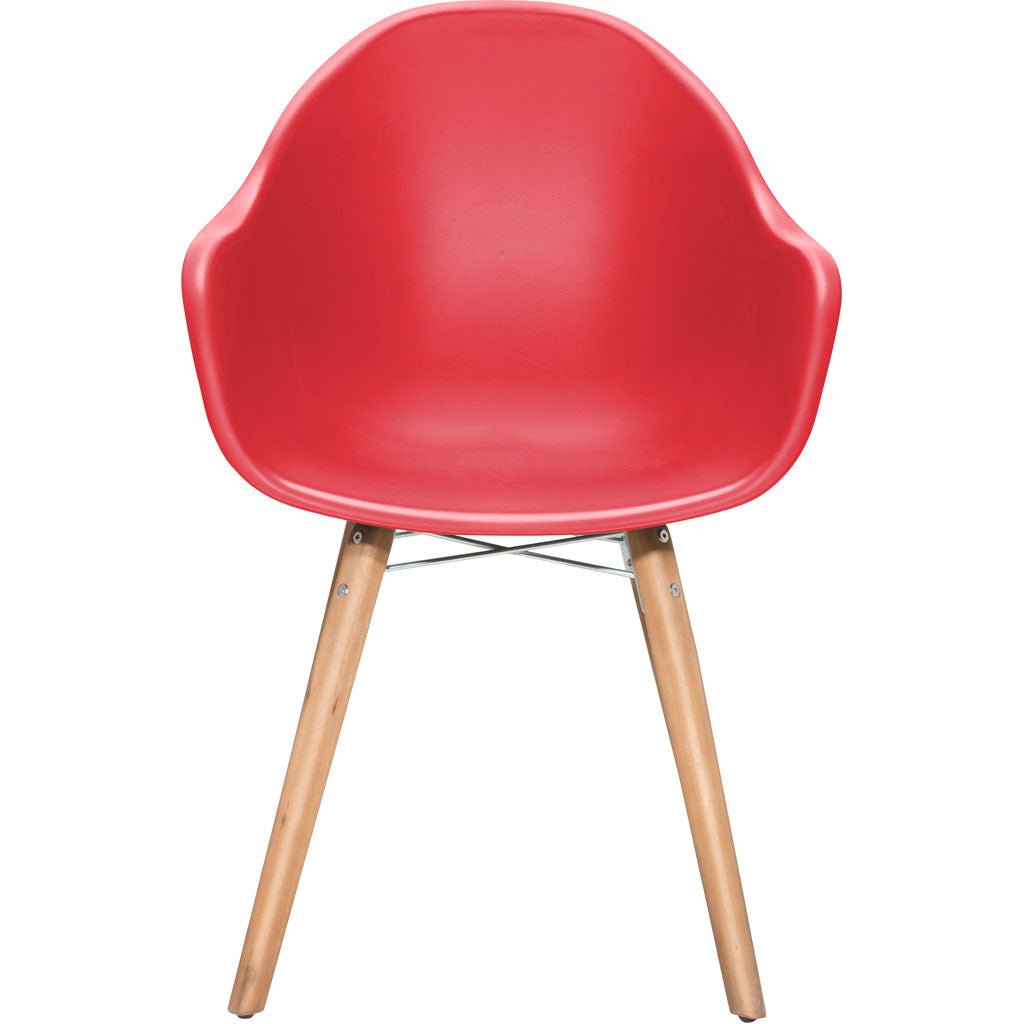 Timothy Dining Chair Red (Set of 4)