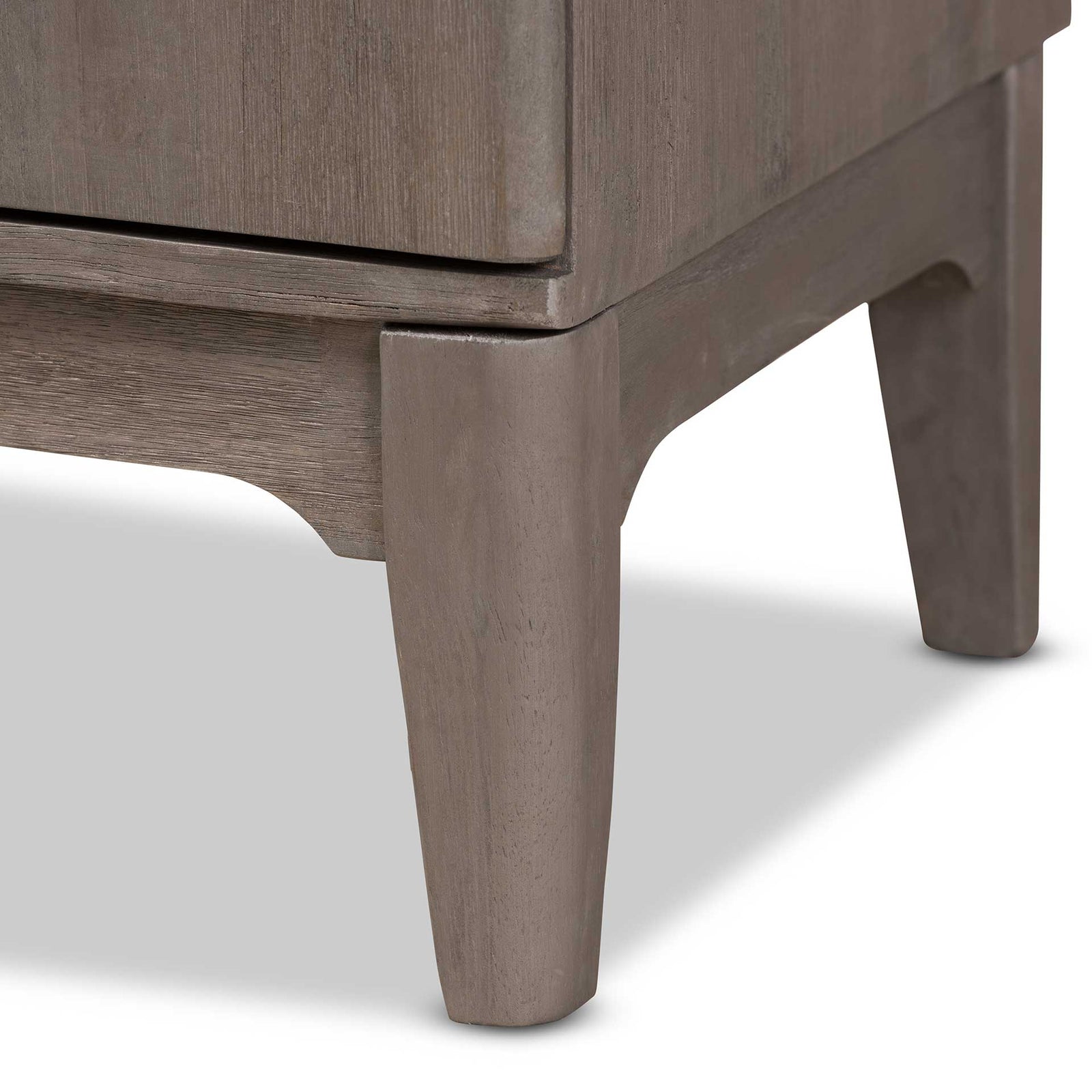 Naarah 3-Drawer Sideboard Platinum Gray
