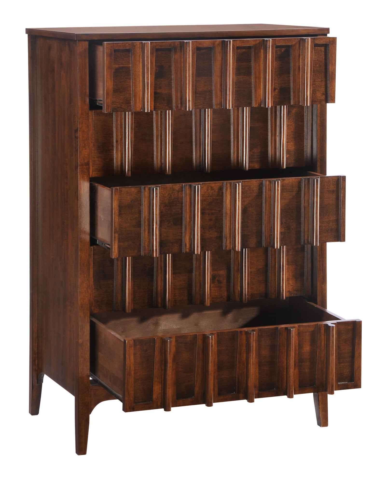 Portage High Chest Walnut