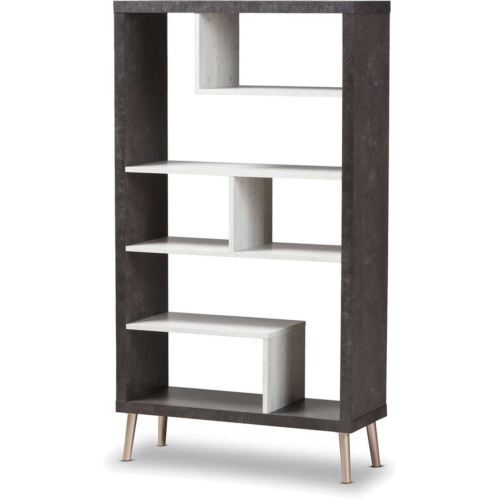 Athena Display Shelf Dark Gray/Light Gray