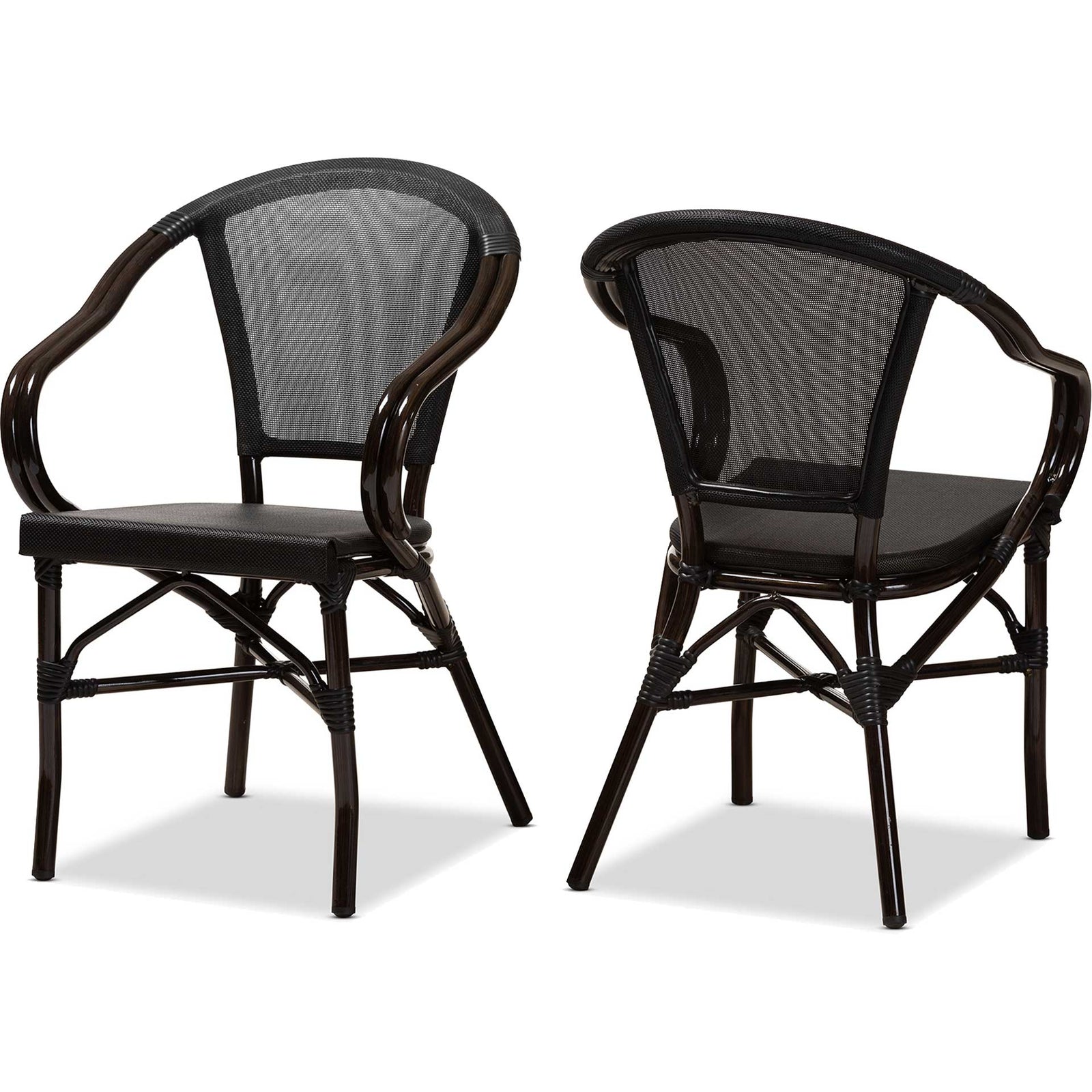 Arya Dining Chair Black (Set of 2)