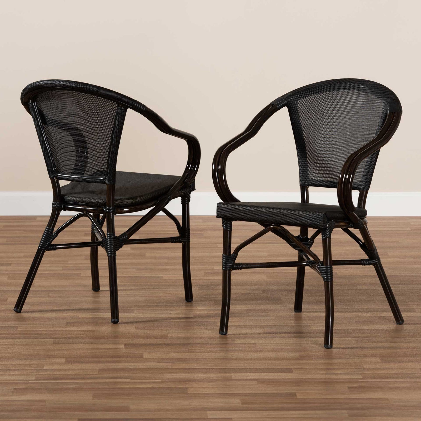 Arya Dining Chair Black (Set of 2)