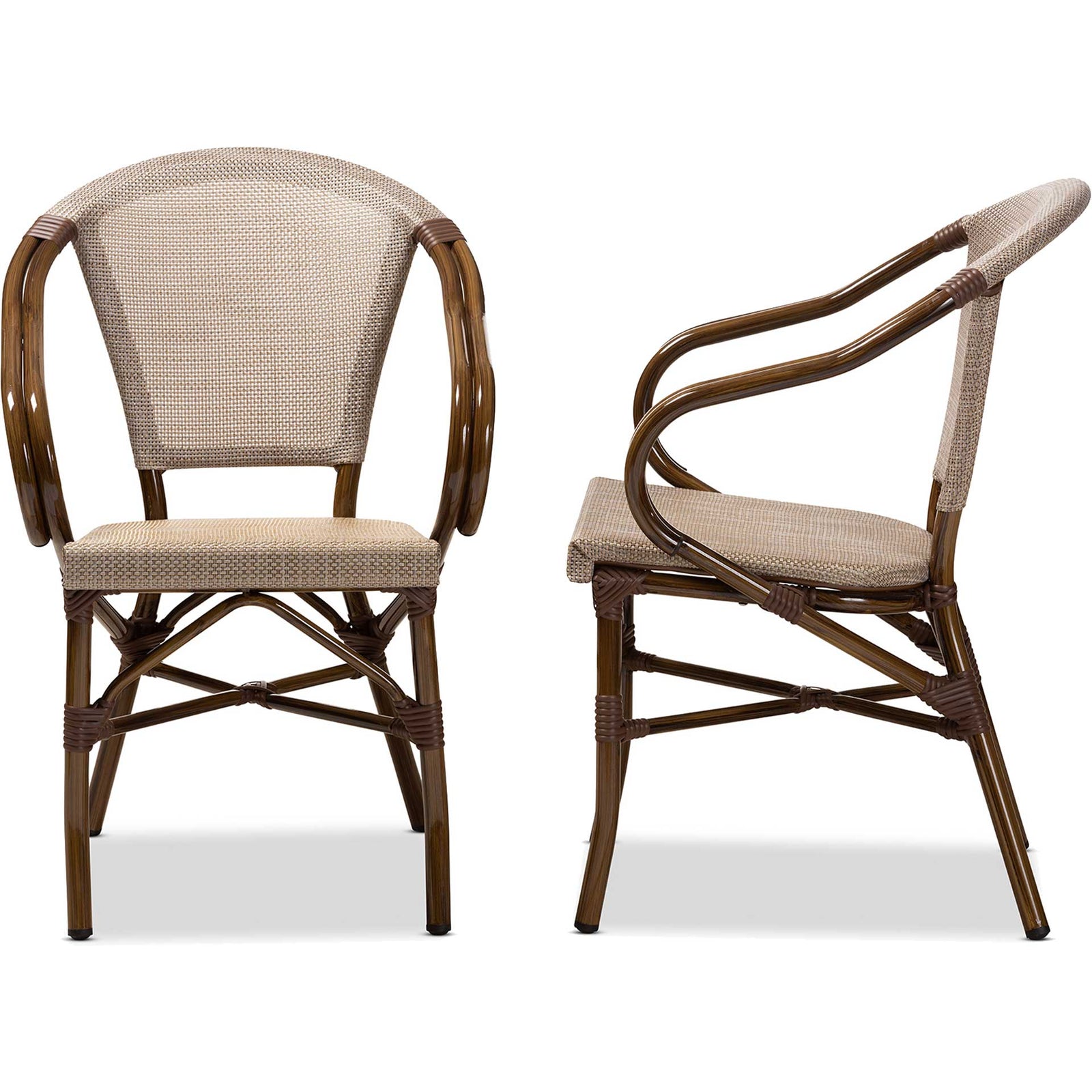 Arya Dining Chair Gray (Set of 2)