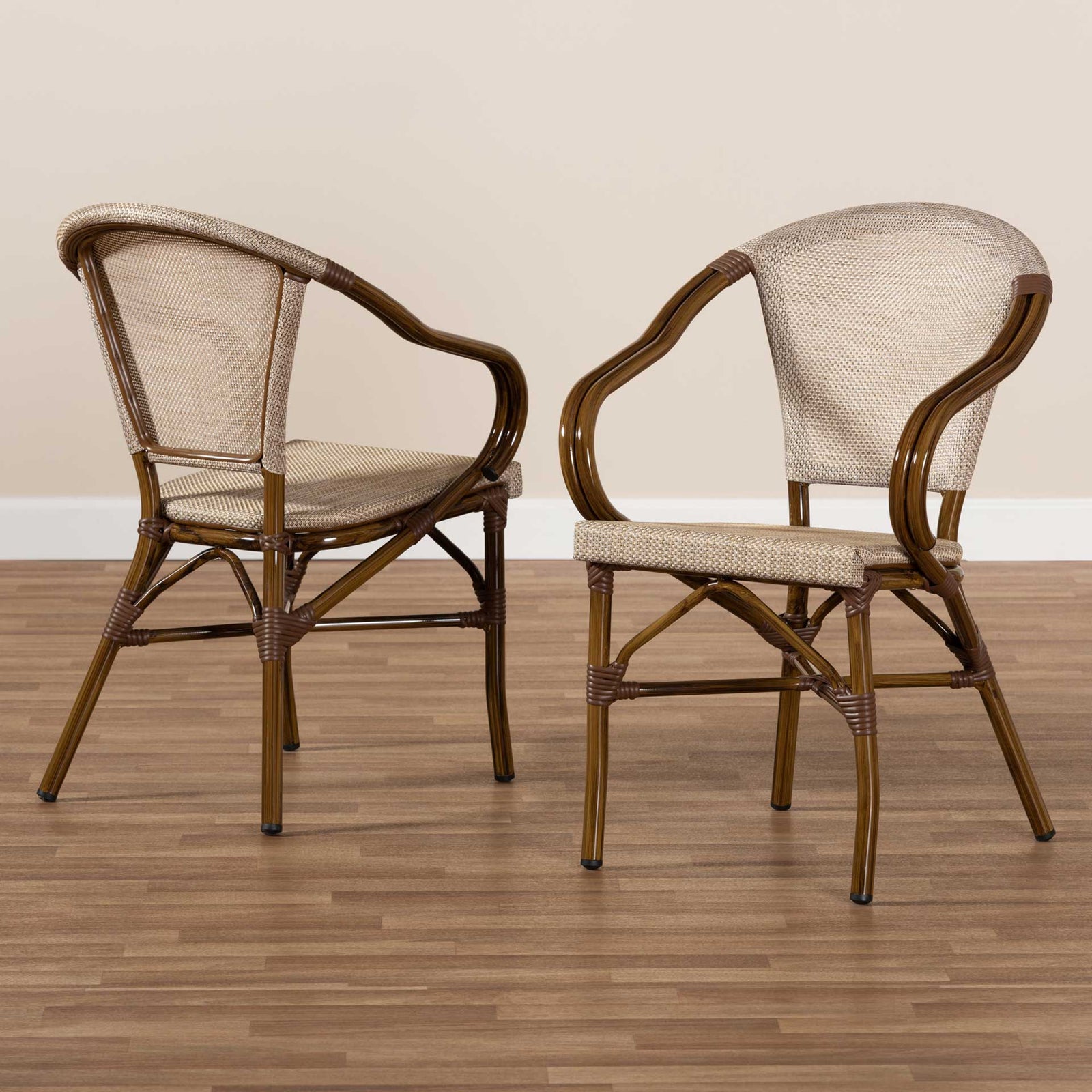 Arya Dining Chair Gray (Set of 2)