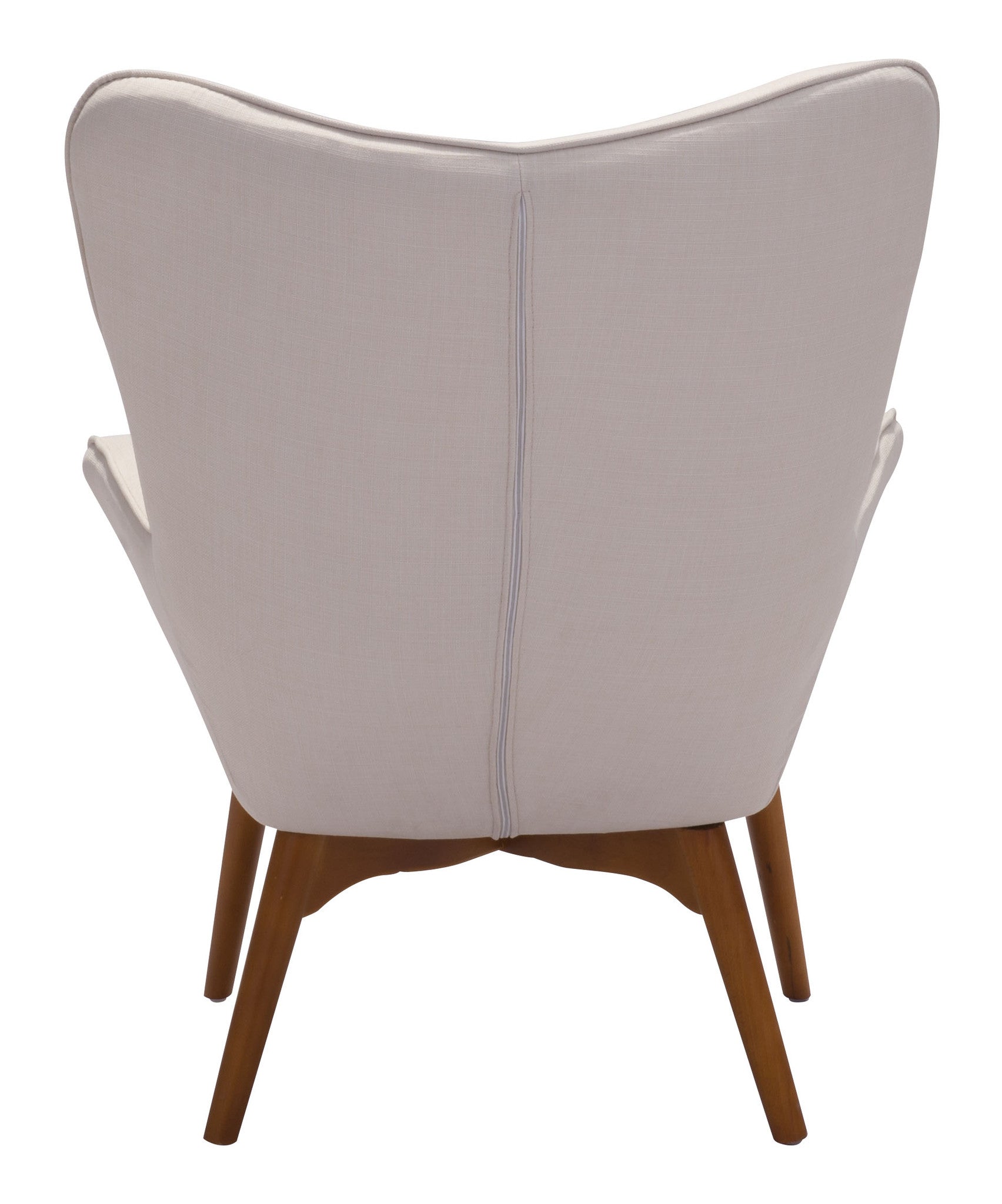 Antares Occasional Chair & Ottoman Cream