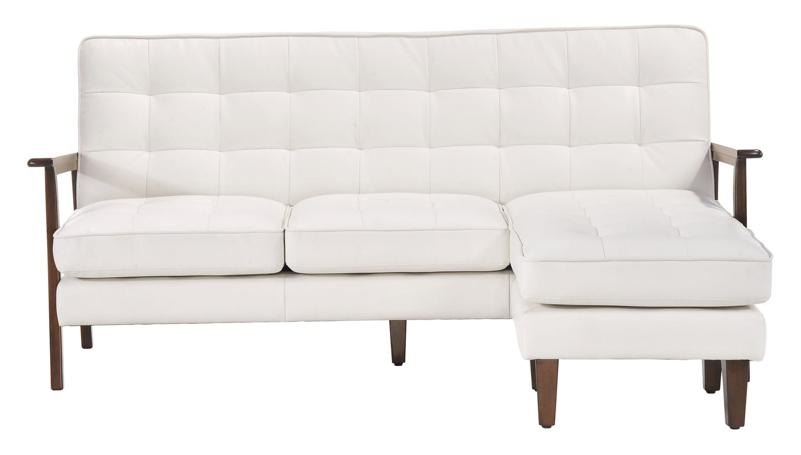 Sonoma Flat Flex Sectional White