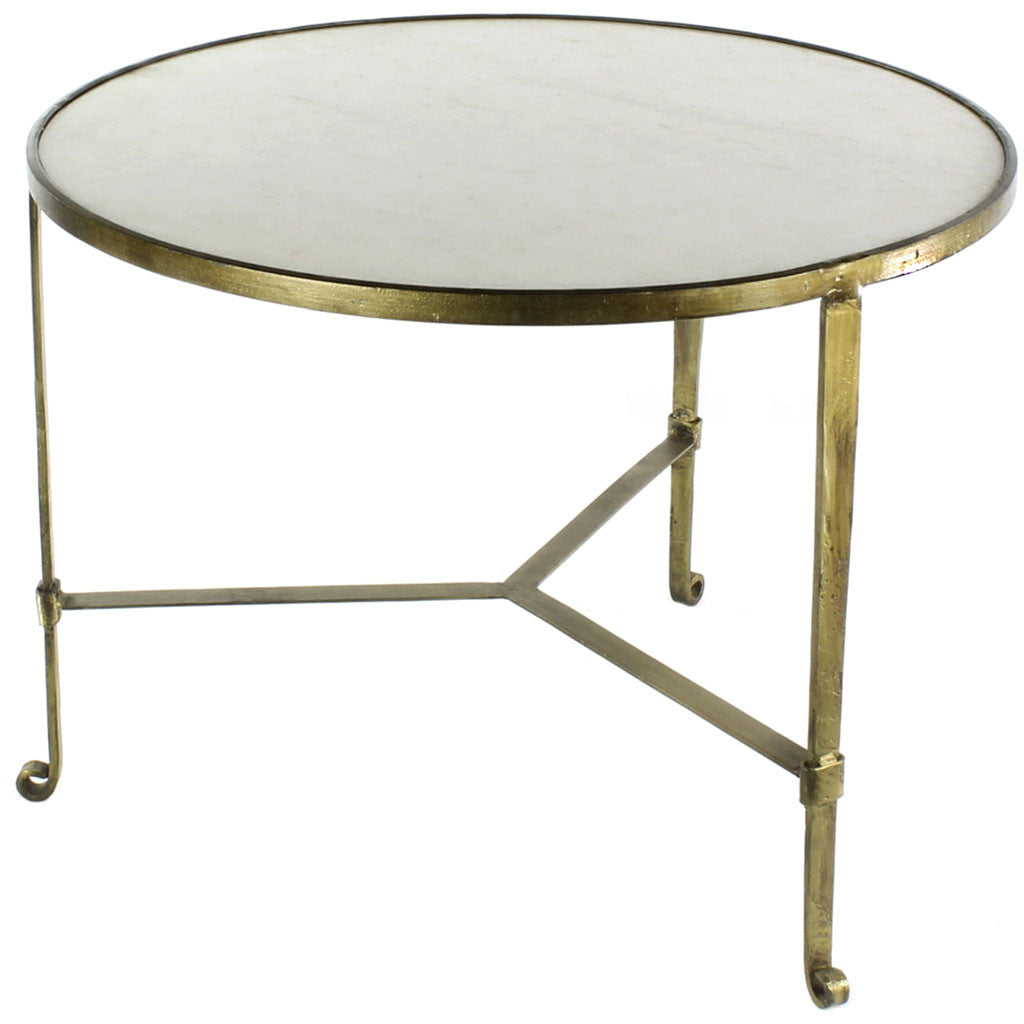 Seraph Iron & Stone Coffee Table