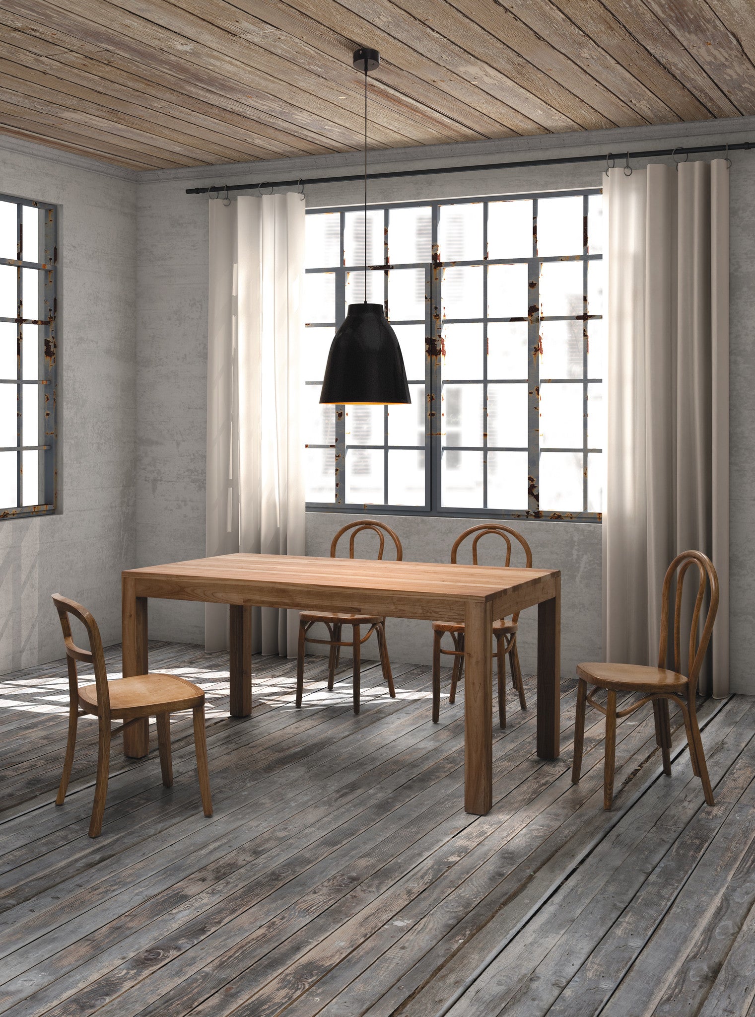 Fitchburg Table Distressed Natural