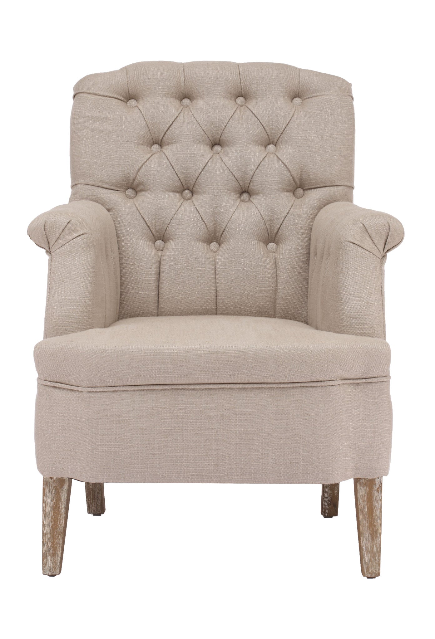 Caster Armchair Beige