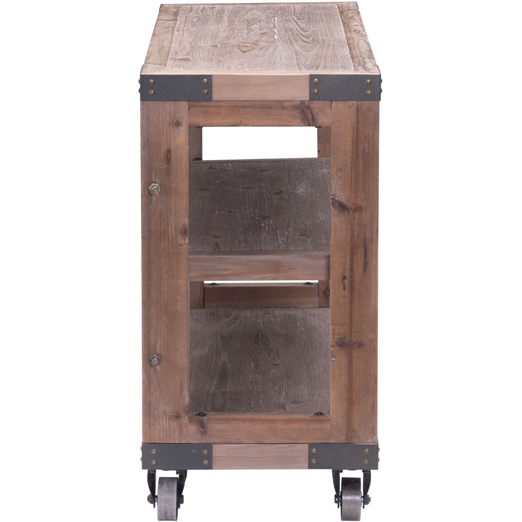 Franklin Shelf Distressed Natural