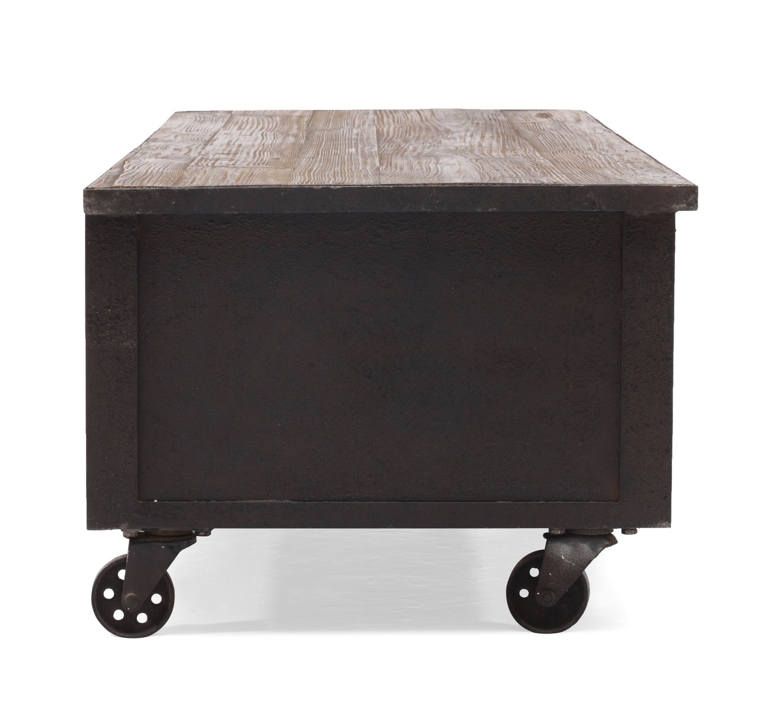 Franklin Entertainment Stand Distressed Natural