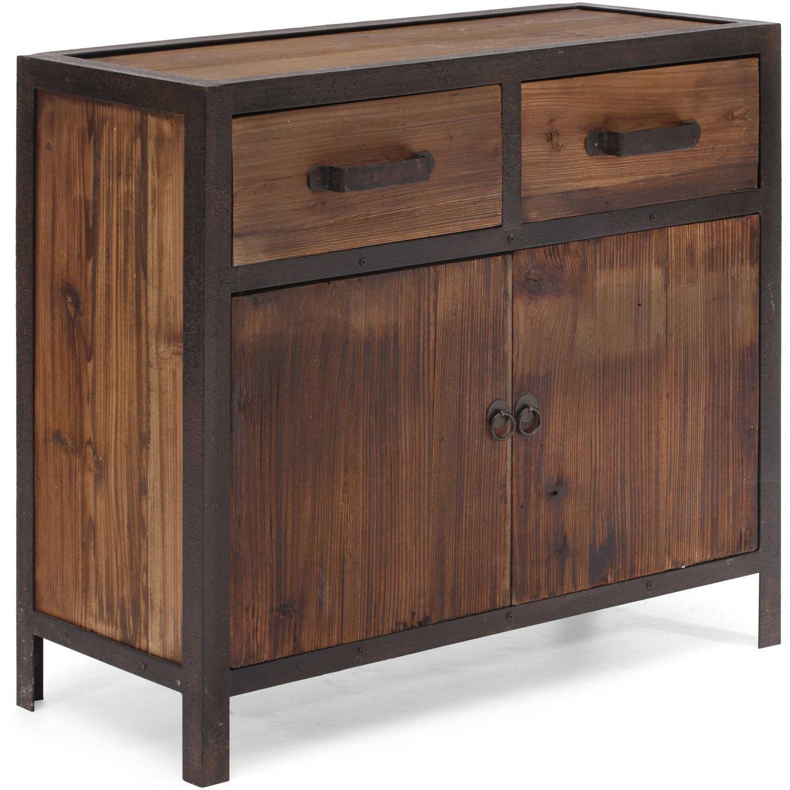 Franklin Cabinet Distressed Natural