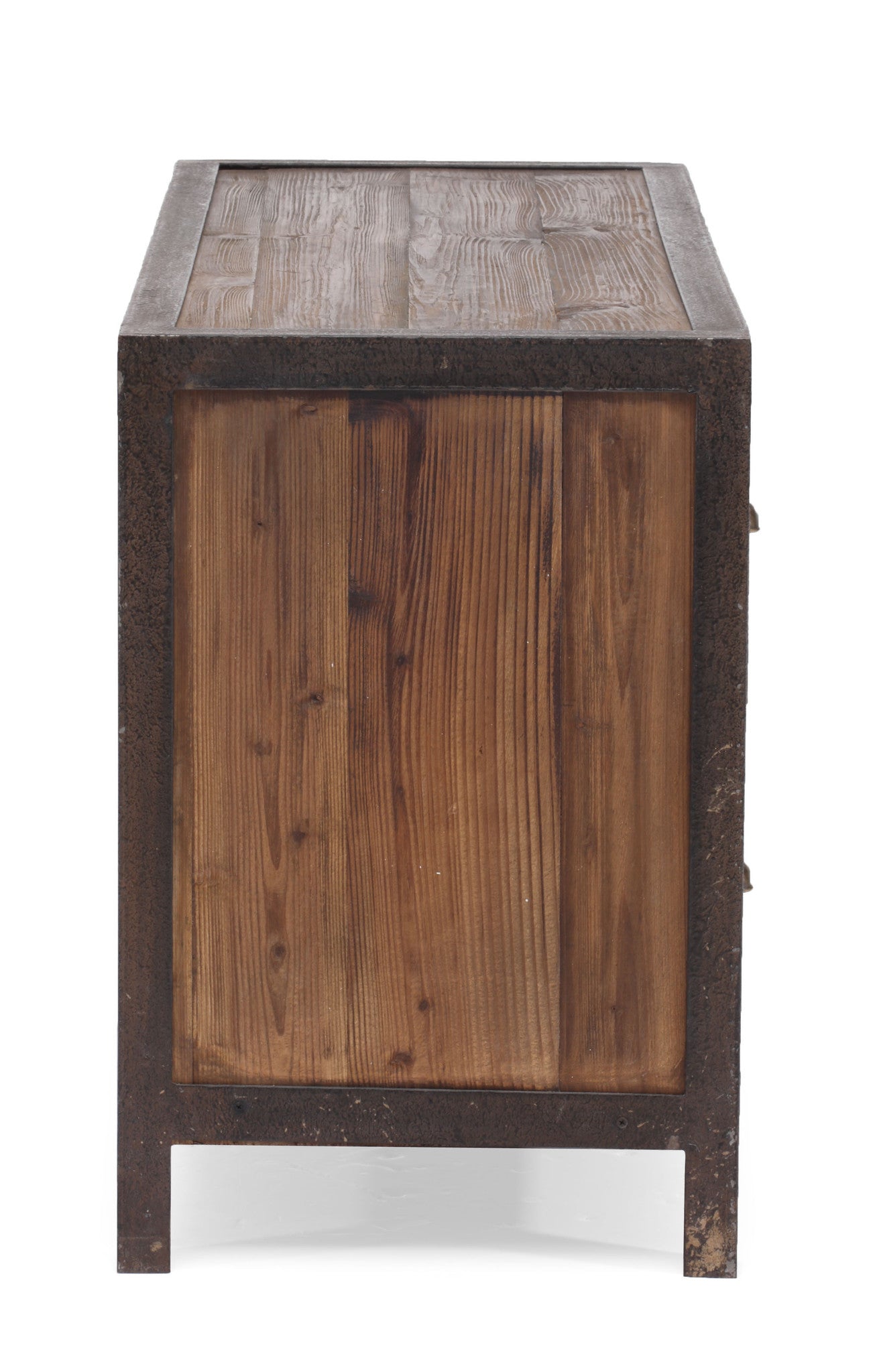 Franklin 6 Drawer Sideboard Distressed Natural