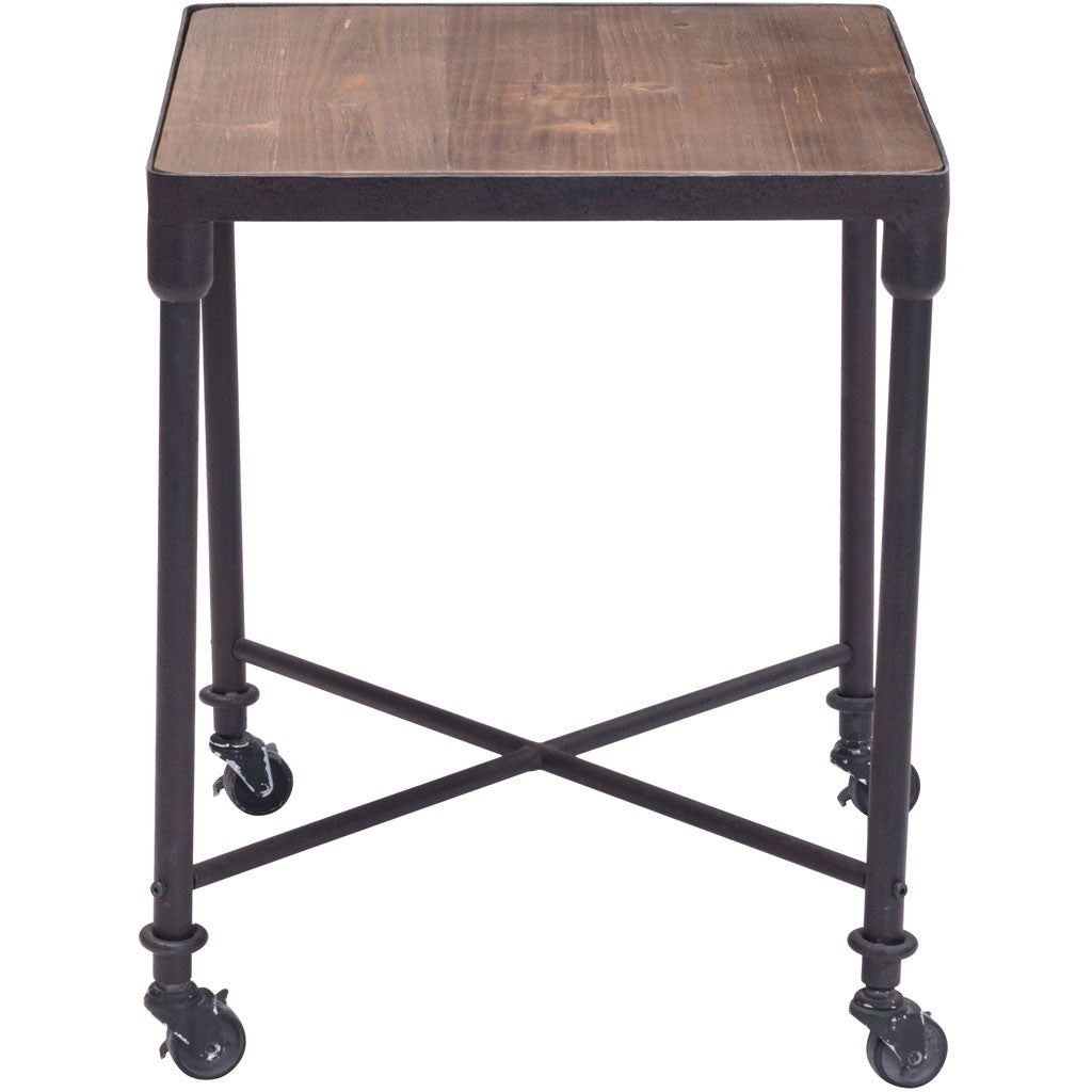 Mansfield Side Table Distressed Natural