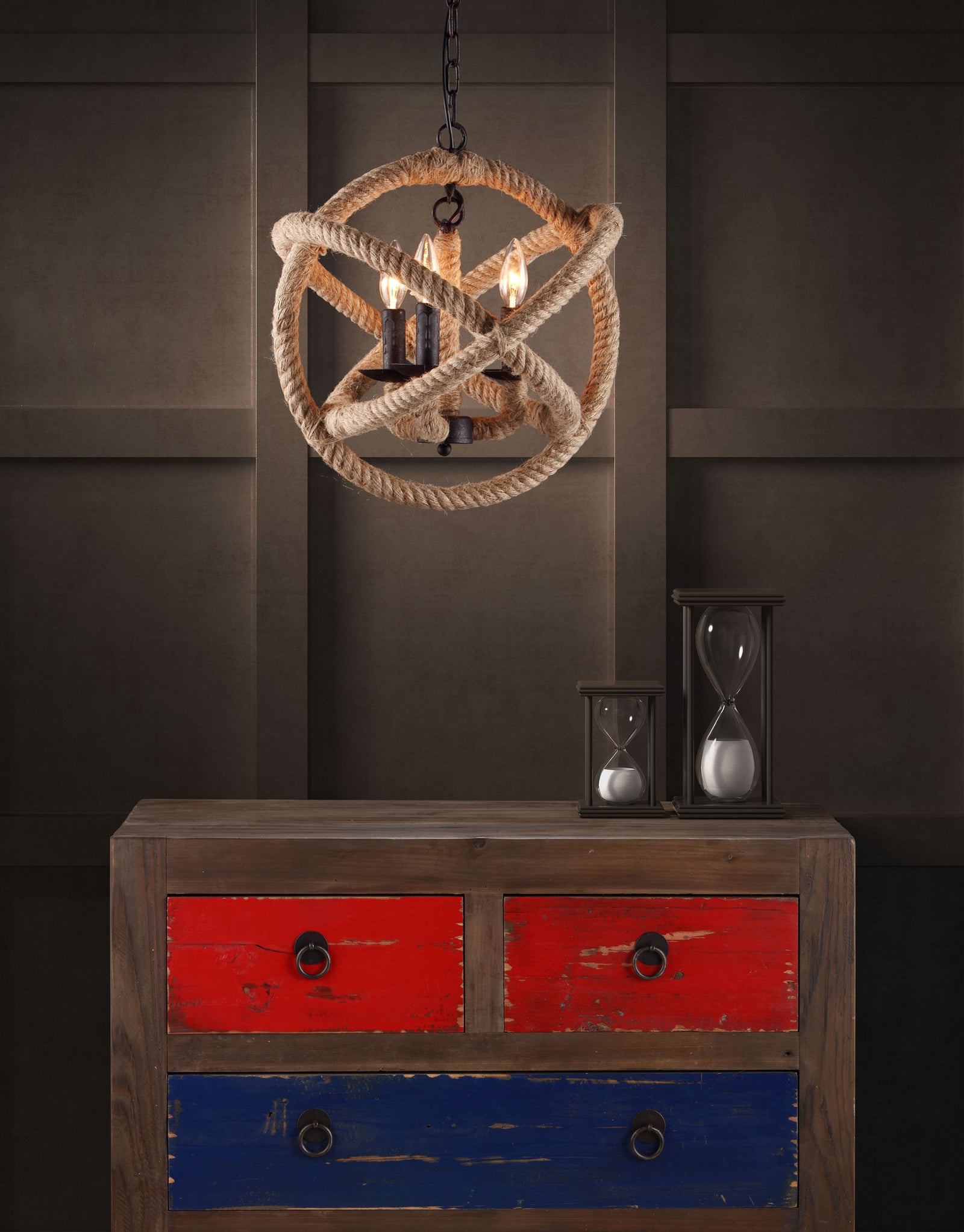 Cirkulane Ceiling Lamp Twine